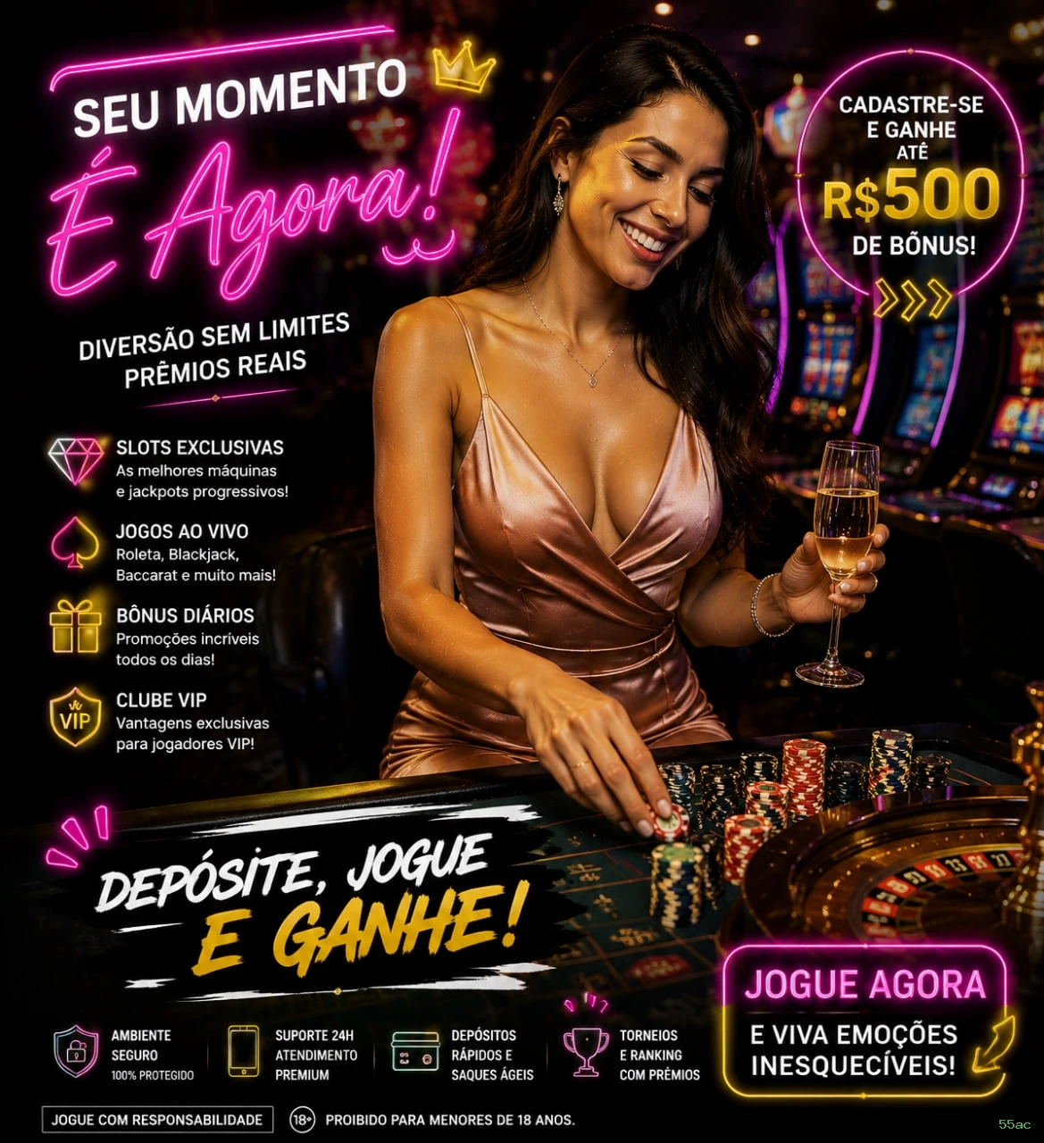 Apostas esportivas da 55ac com odds competitivas